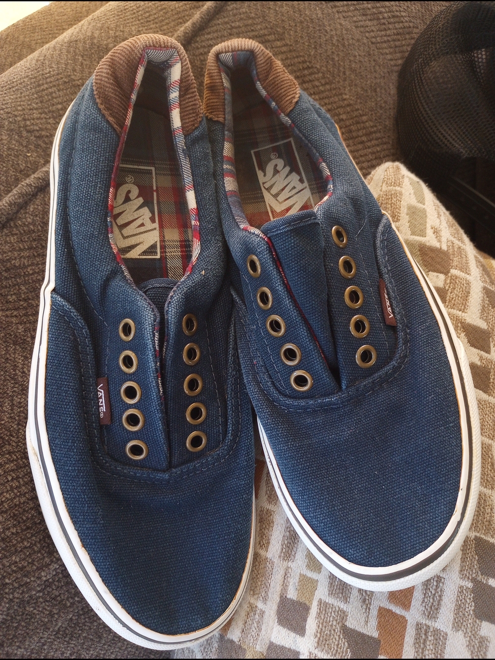 VANS Era 59 Dress Blues/Paisley Sneakers. Women's 8